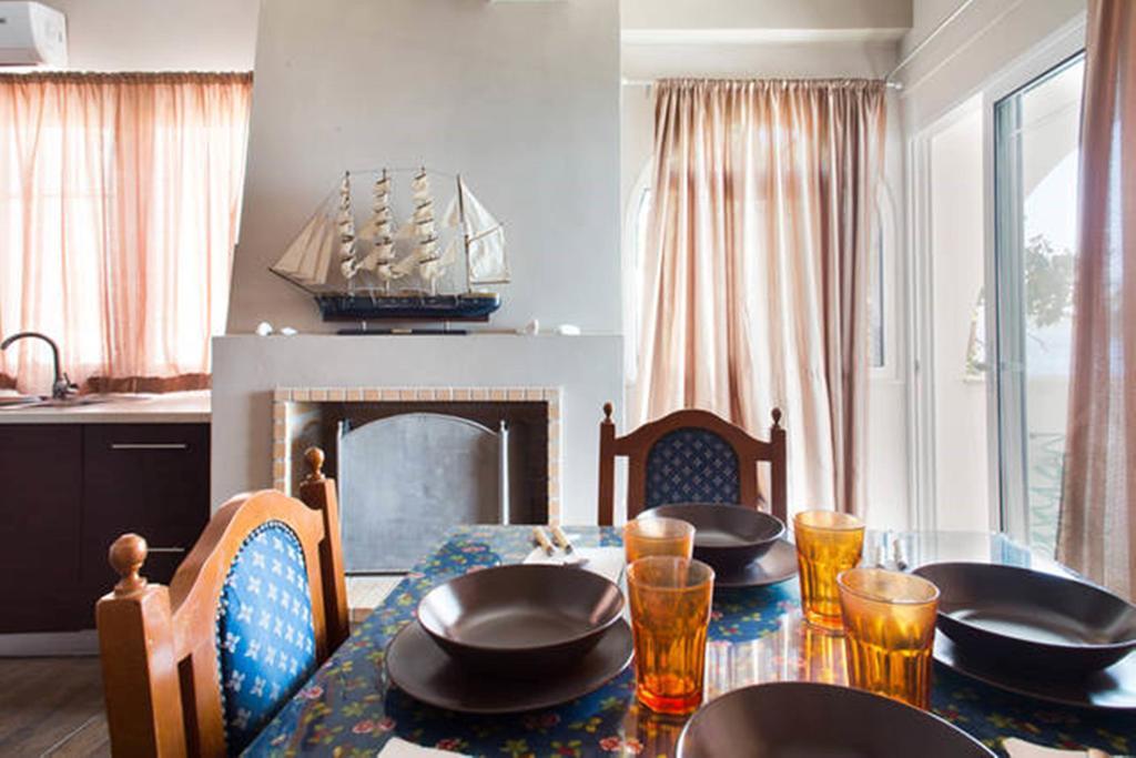 Wavedance Accommodation Salamis Bagian luar foto